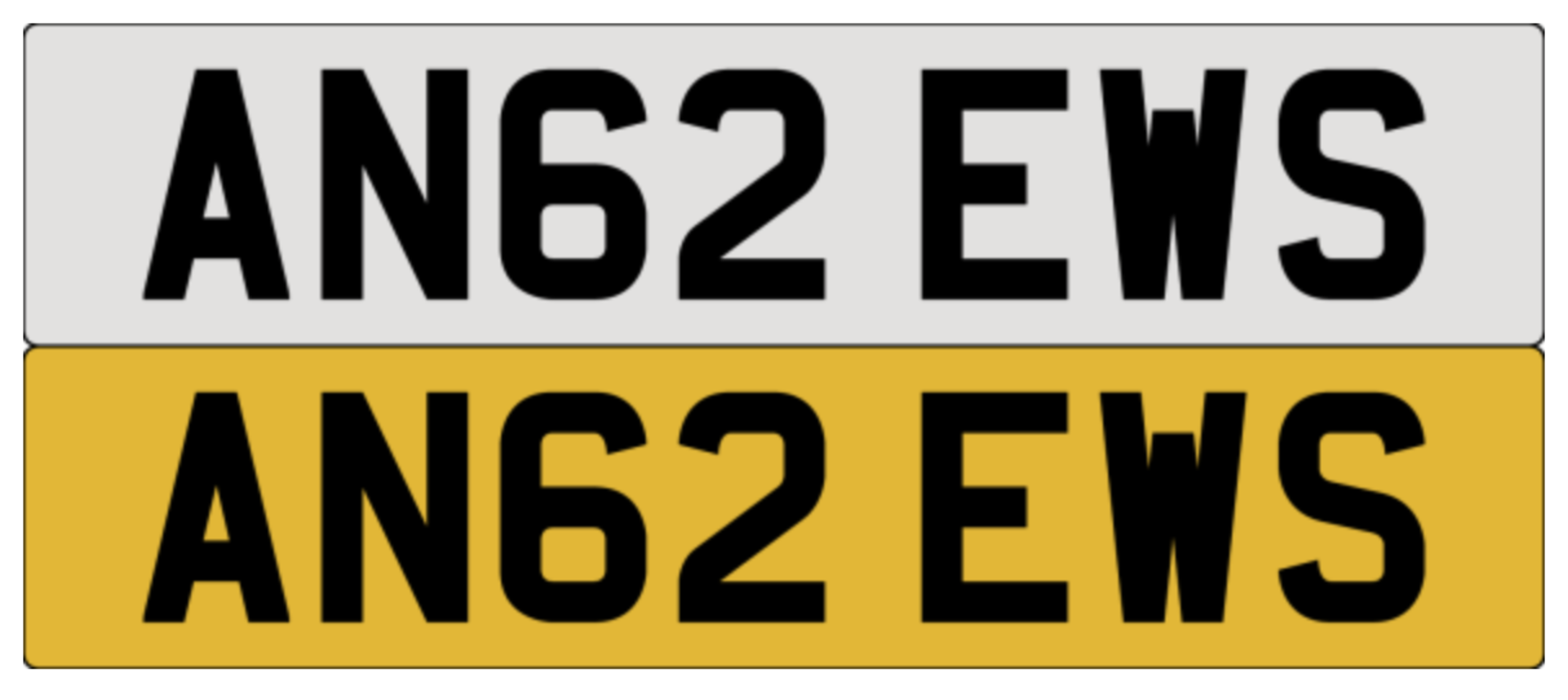 On DVLA retention, ready to transfer AN62 EWS