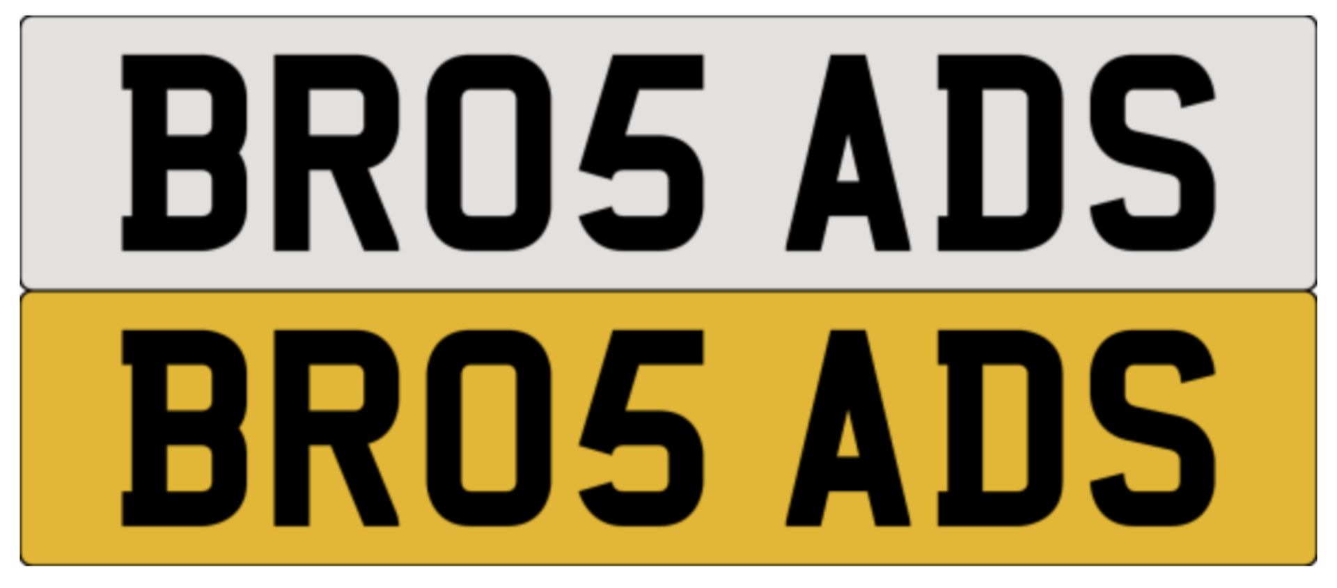 On DVLA retention, ready to transfer BR05 ADS