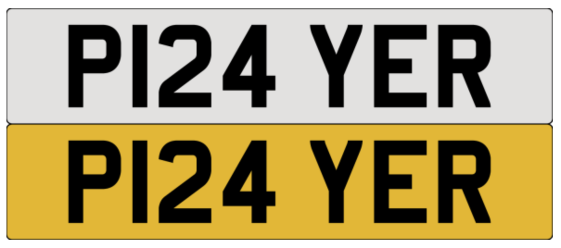 On DVLA retention, ready to transfer P124 YER