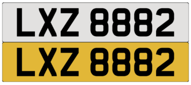 On DVLA retention, ready to transfer LXZ 8882 .- Please note, VAT applies on the hammer.