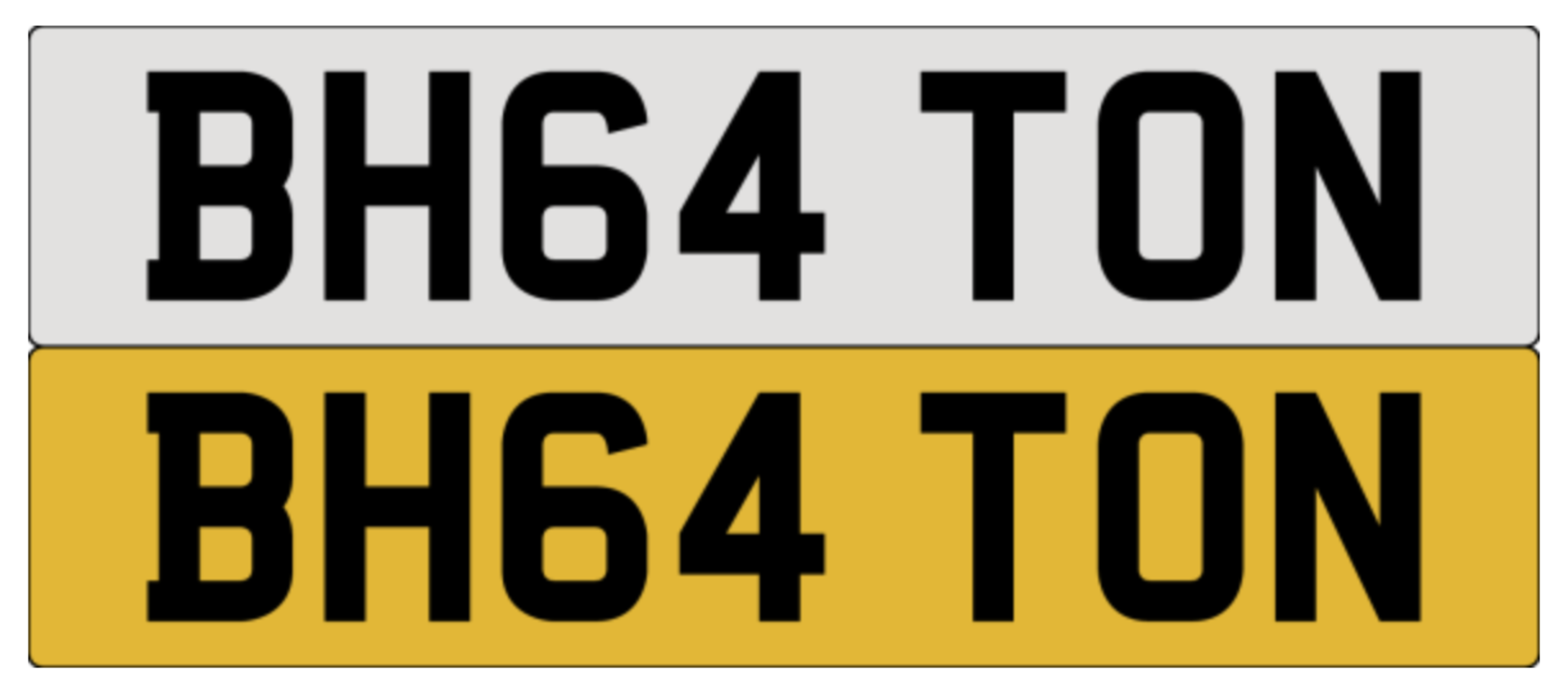 On DVLA retention, ready to transfer BH64 TON