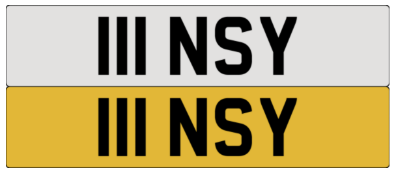 On DVLA retention, ready to transfer 111 NSY