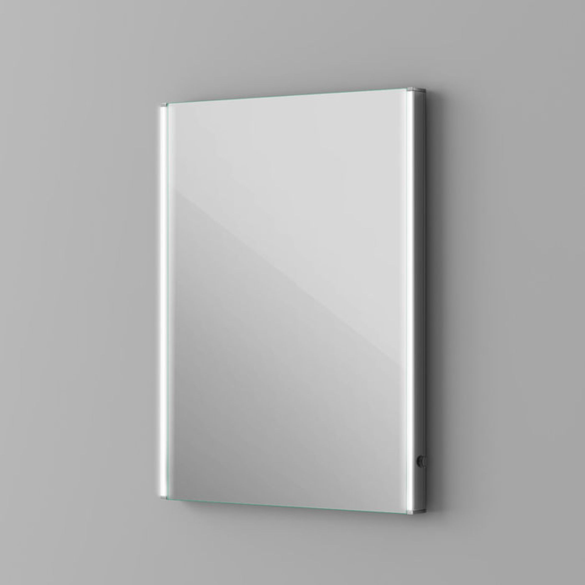 (HS122) 450x600mm Denver Illuminated LED Mirror. RRP £99.99. Energy efficient LED lighting with IP44 - Image 4 of 4