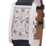 2000 Cartier Tank Americaine 18K White Gold - 2312