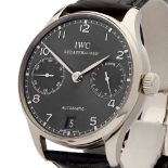 2010 IWC Portuguese 7 Day 42mm Stainless Steel - IW500106