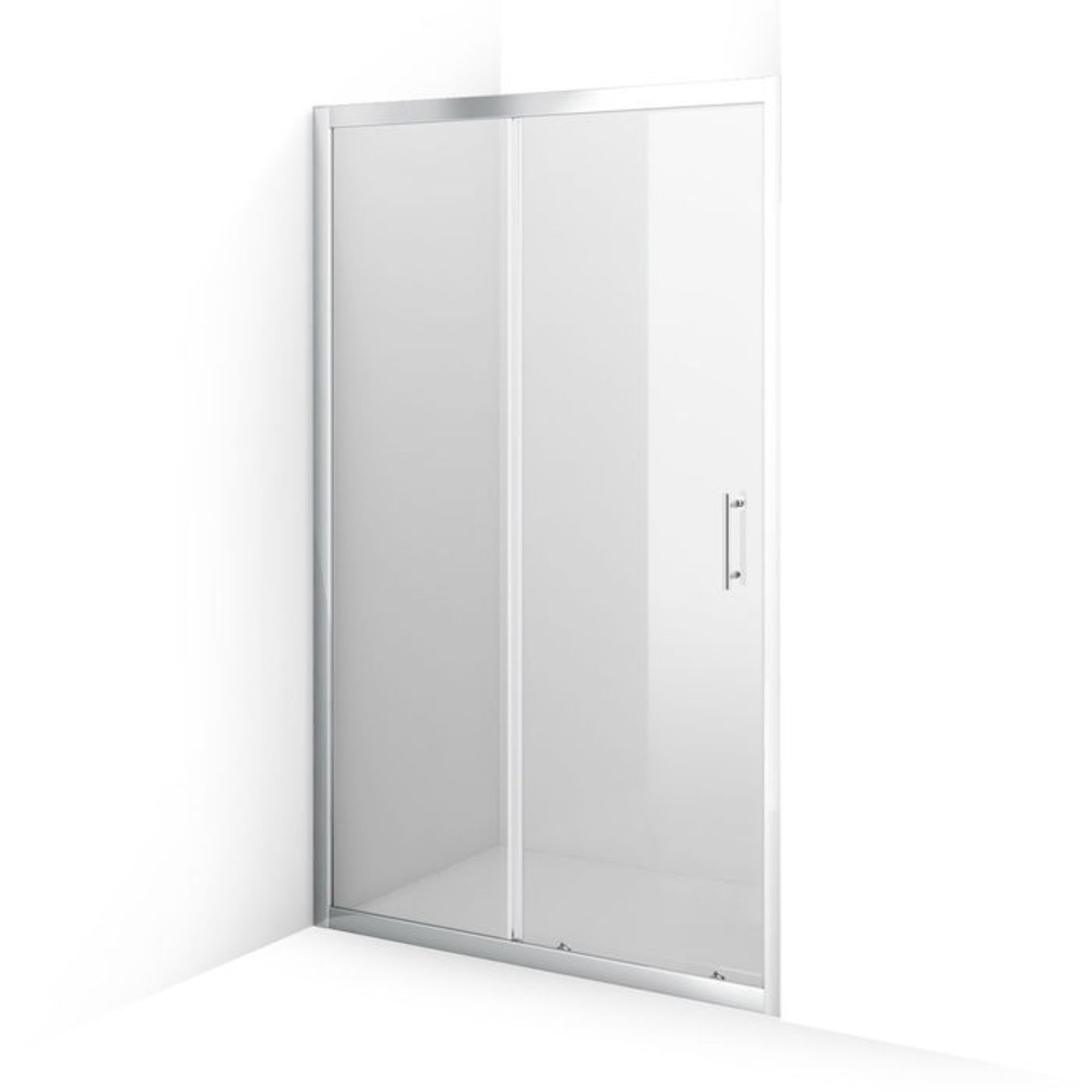 (HS26) 1200mm - 6mm - Elements Sliding Shower Door. RRP £299.99. 6mm Safety Glass Fully waterproof - Image 4 of 4