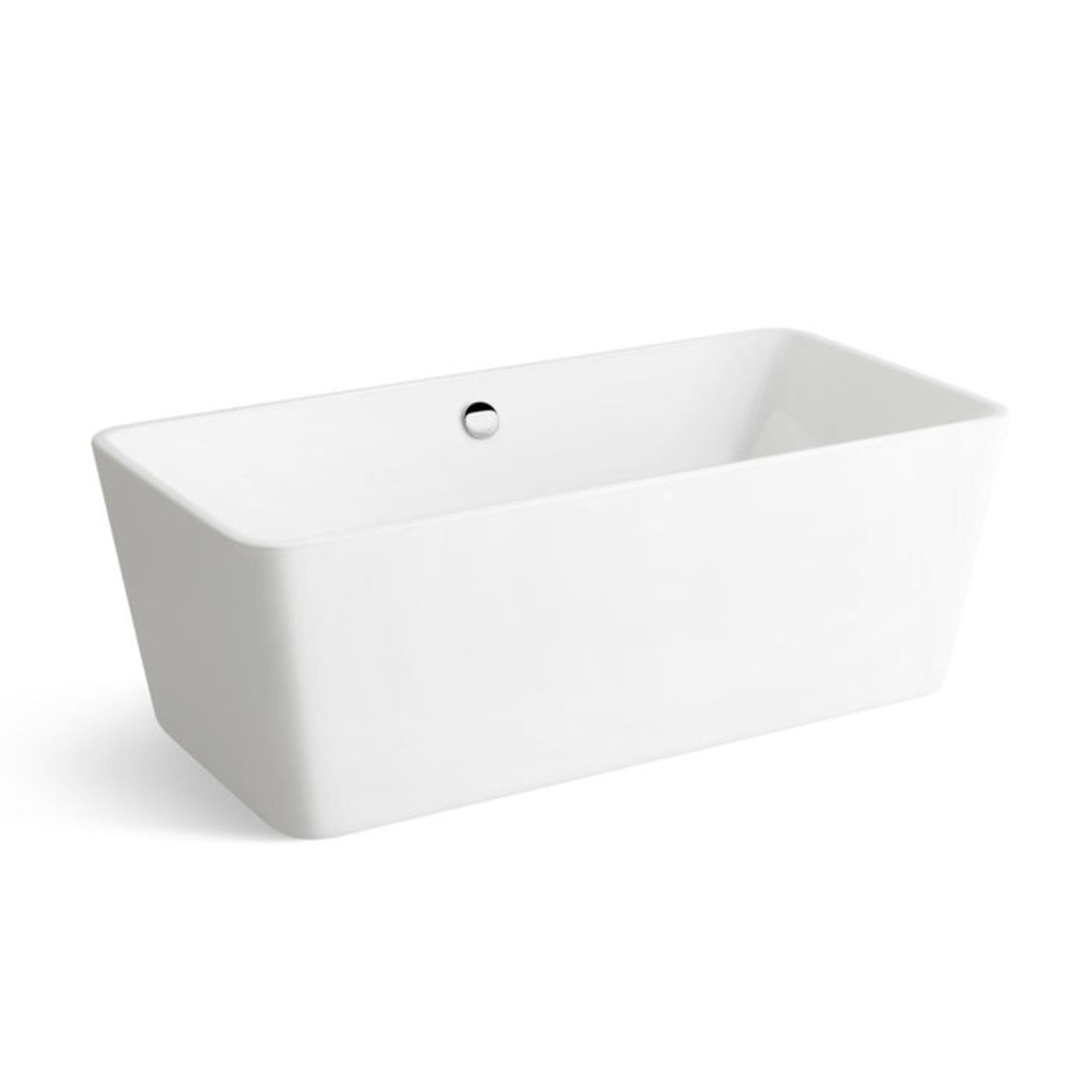 (XM4) 1700mmx845mm Skyla Freestanding Bath. Visually simplistic to suit any bathroom interior - Image 4 of 5