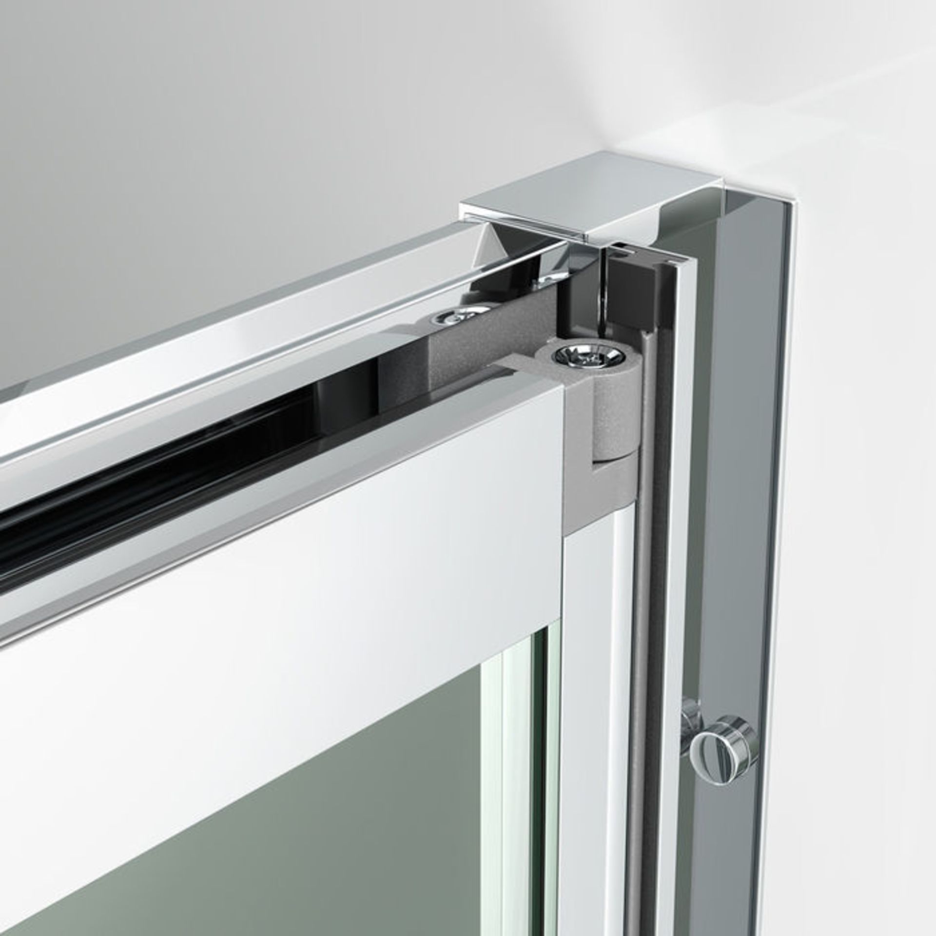 (XM19) 800mm - 6mm - Elements EasyClean Bifold Shower Door. RRP £299.99. 6mm Safety Glass - Single- - Image 3 of 4