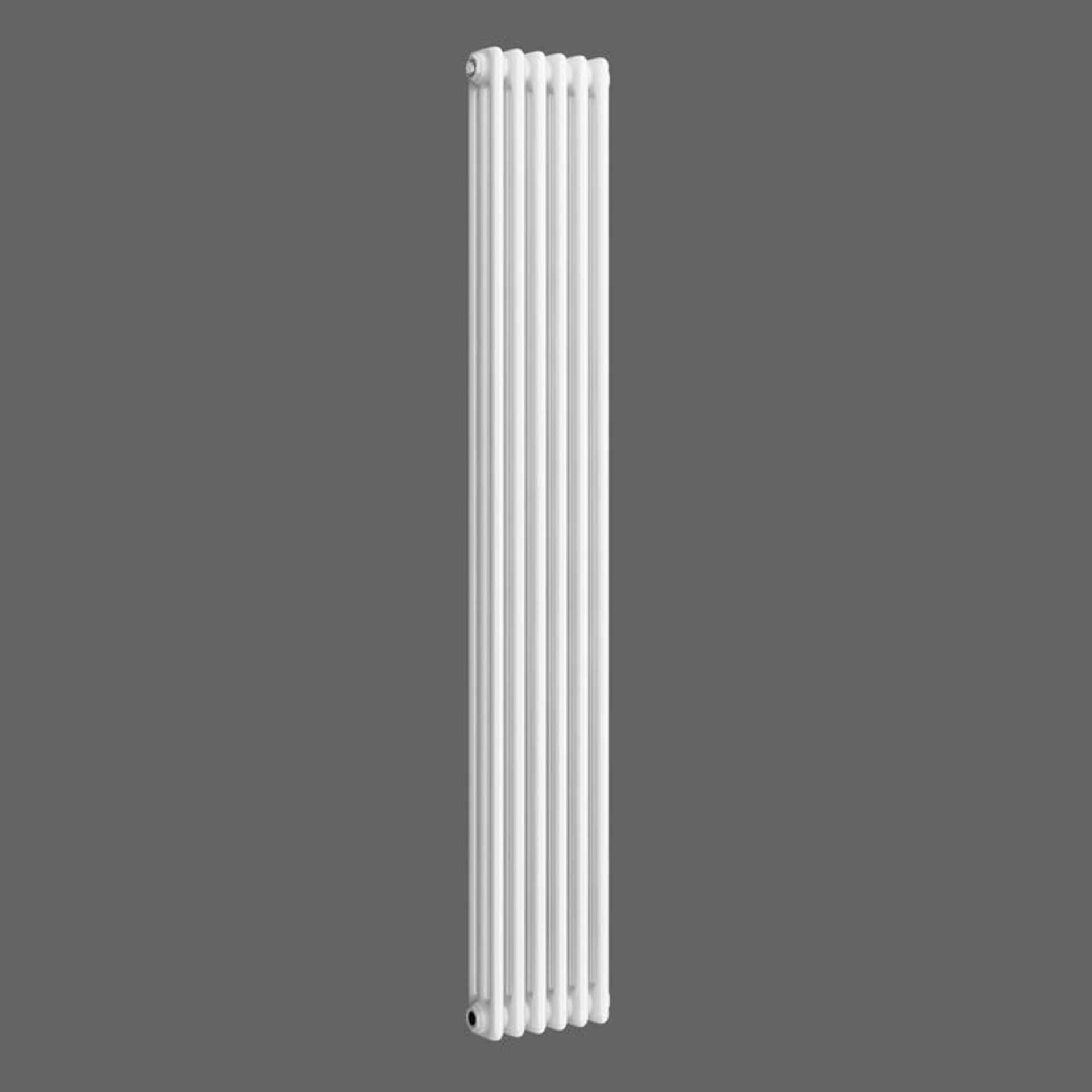 (P298) 1800x290mm White Triple Panel Vertical Colosseum Traditional Radiator. RRP £429.99. Made - Bild 3 aus 3