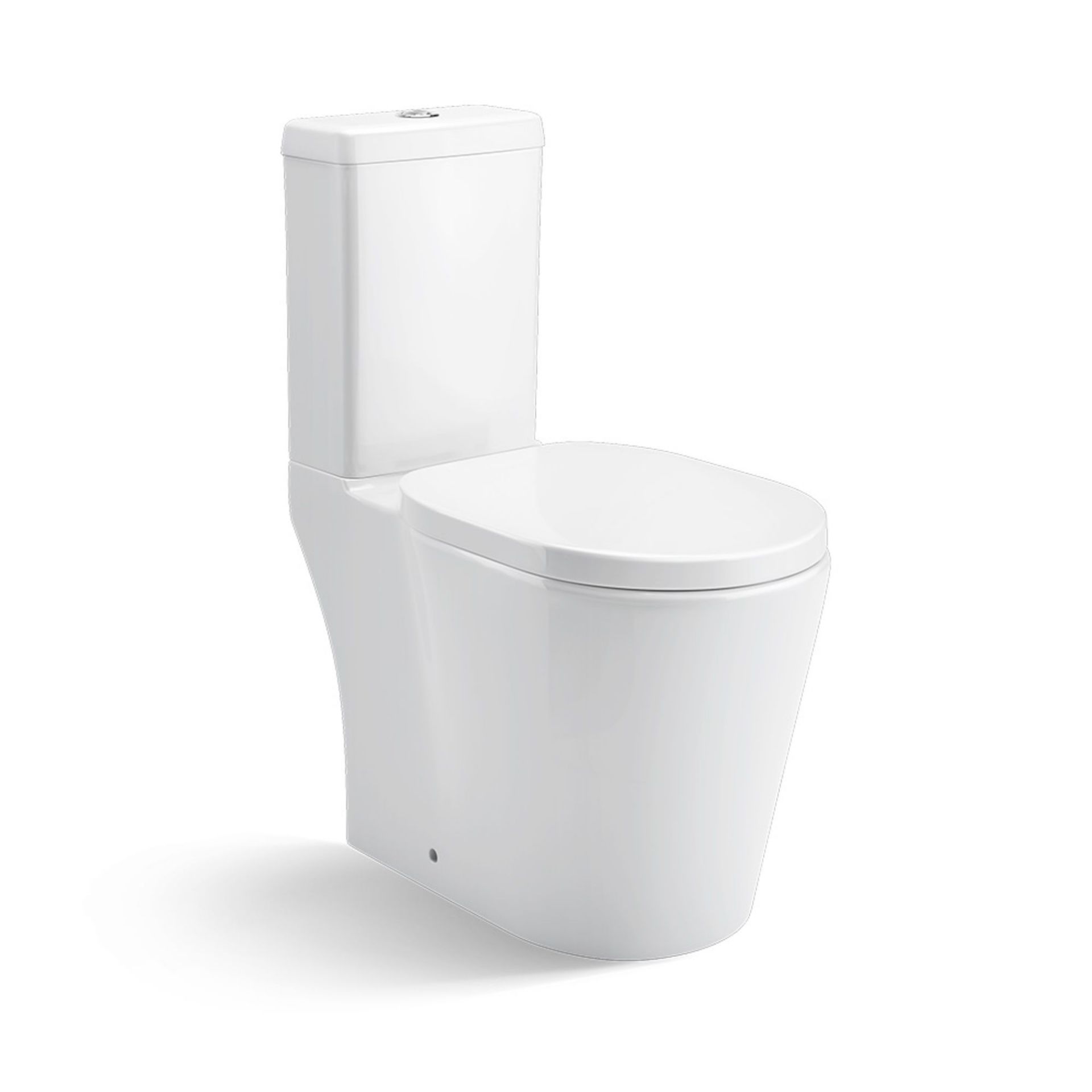 (MT54) Albi Close Coupled Toilet & Cistern inc Soft Close Seat This innovative toilet is the - Image 2 of 4