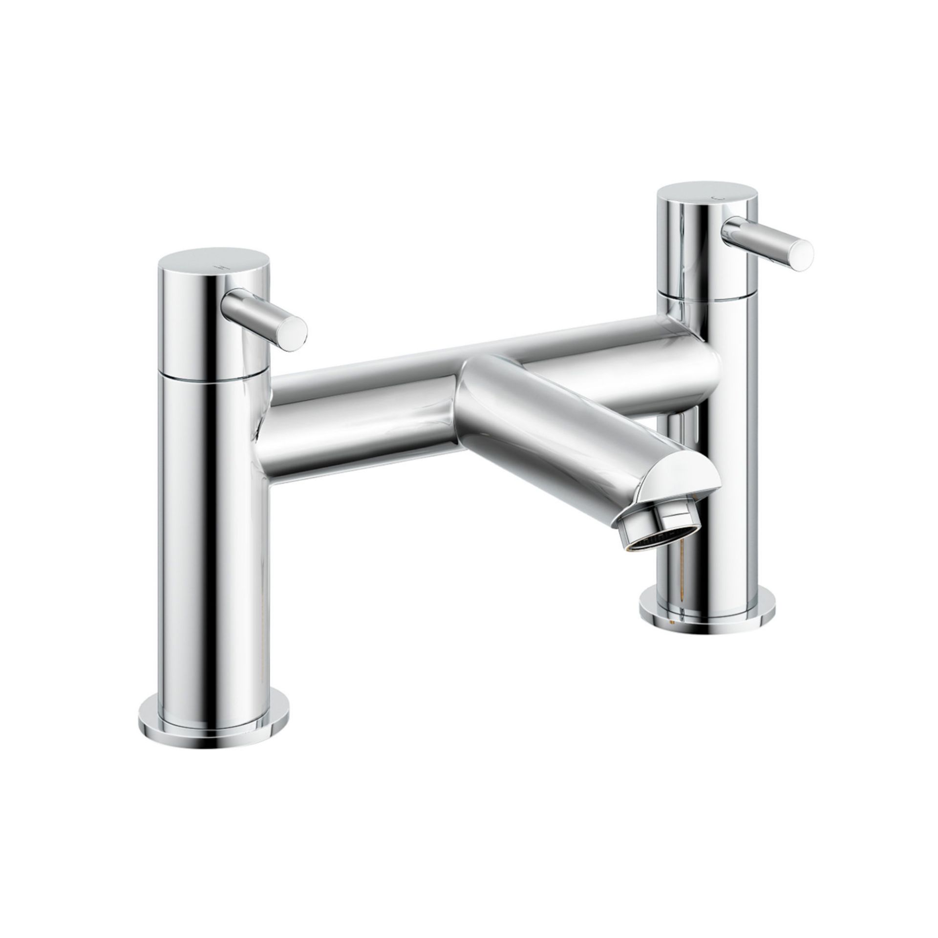 (VN48) Gladstone II Bath Filler Mixer Tap Chrome Plated Solid Brass 1/4 turn solid brass valve - Image 2 of 2