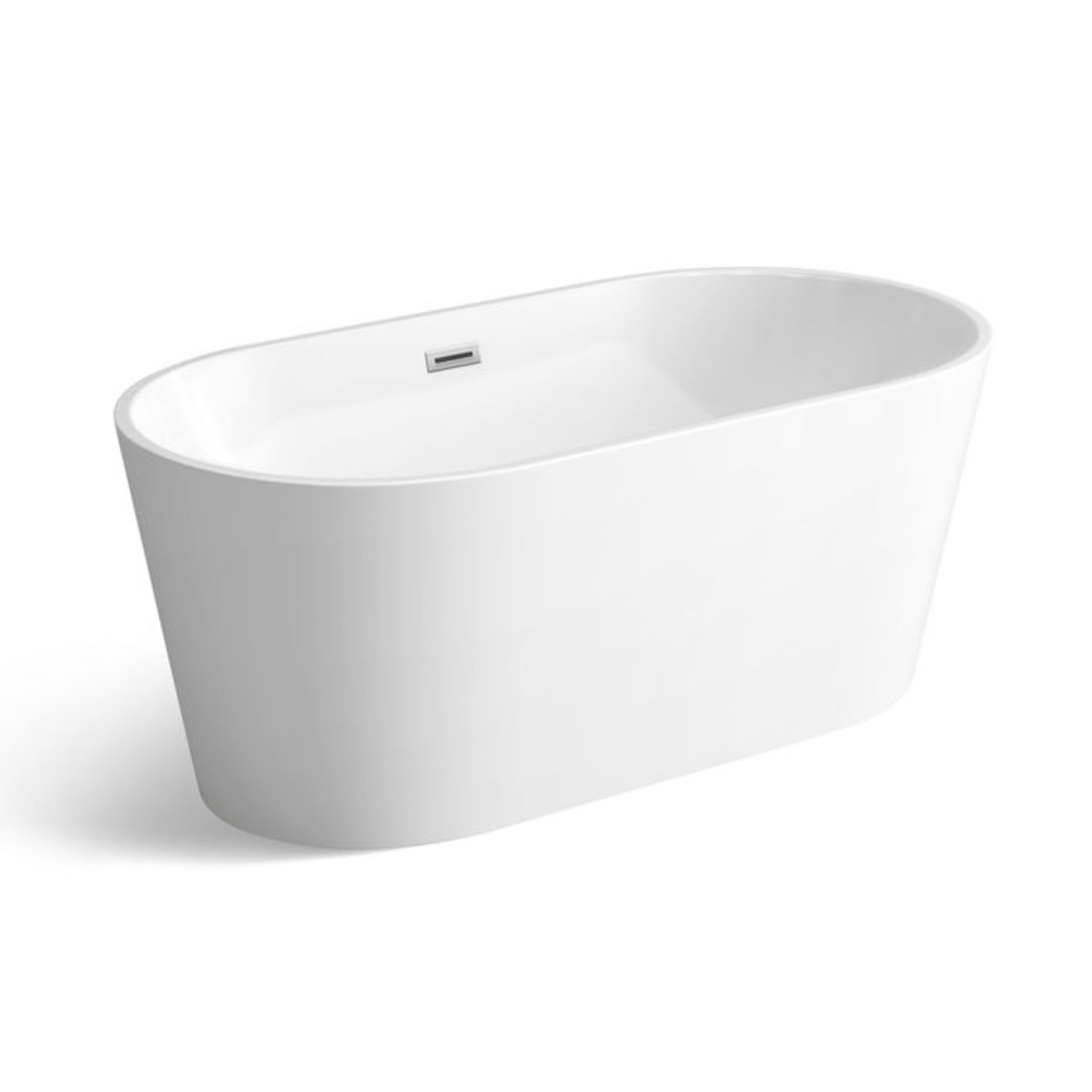 (VN4) 1500x750mm Ava Slimline Freestanding Bath. Expertly crafted, Ava is finished in high gloss and - Image 4 of 6