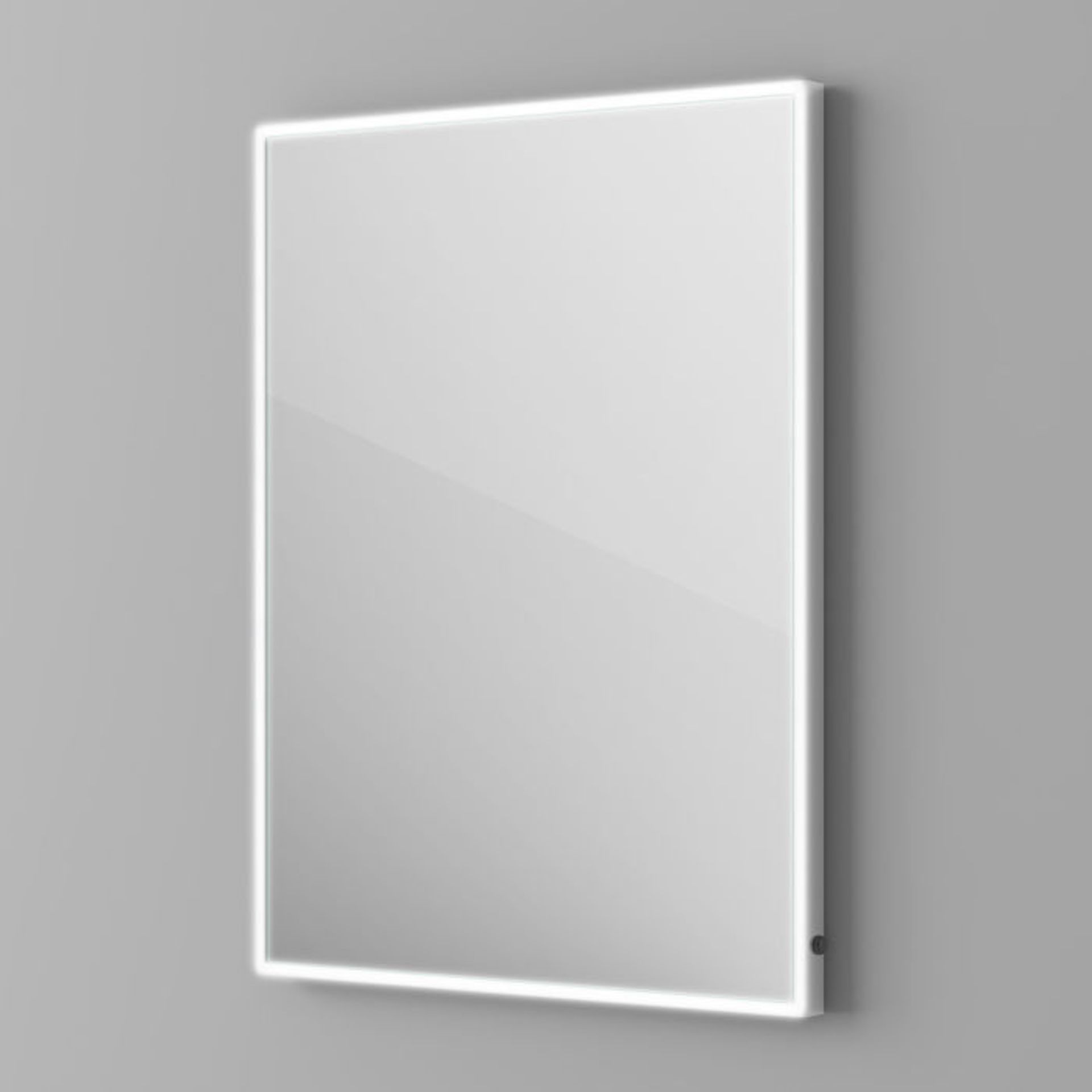 (DK24) 600x800mm Cosmic Illuminated LED Mirror. RRP £349.99. Energy efficient LED lighting with IP44 - Image 4 of 4