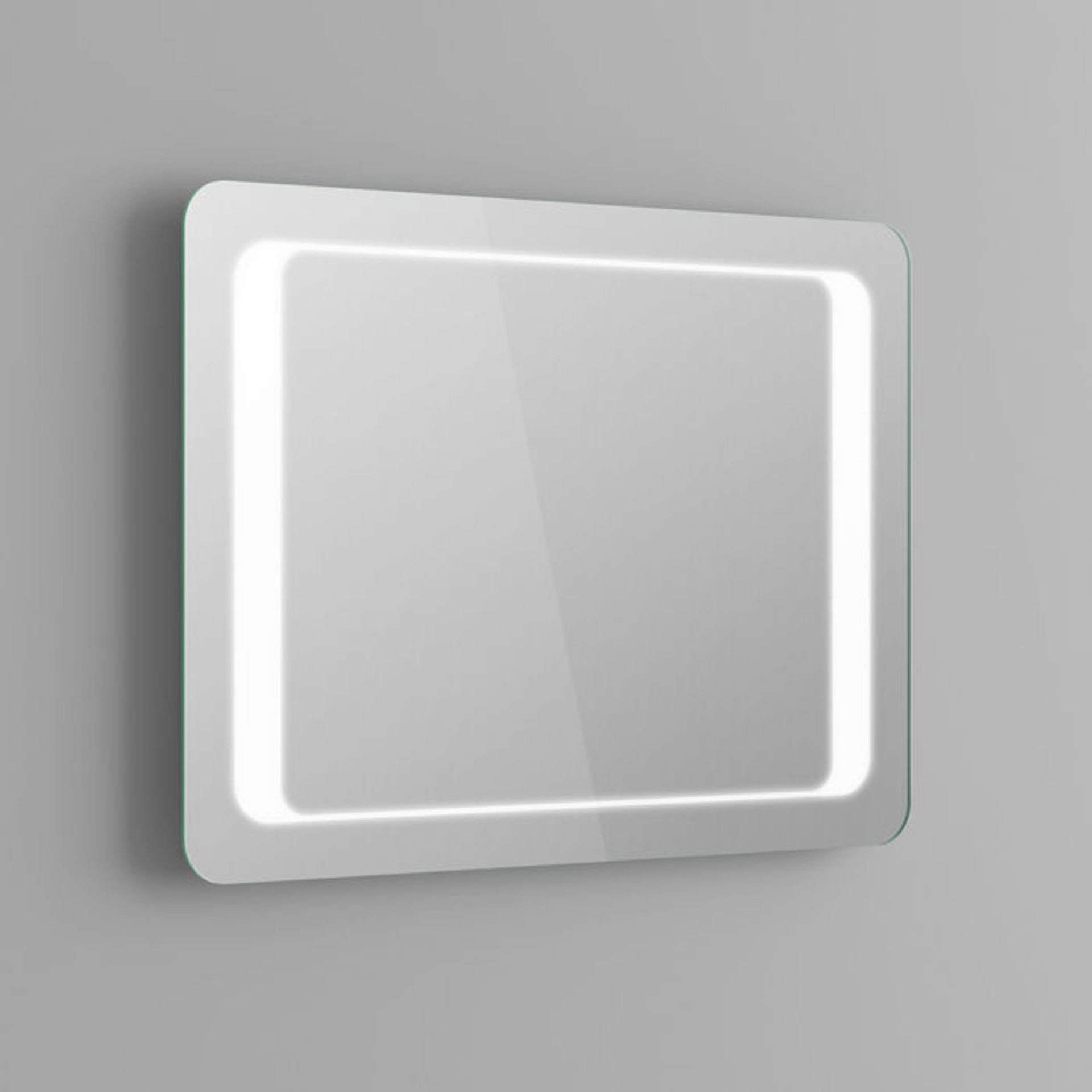 (DK22) 800x600mm Quasar Illuminated LED Mirror. RRP £349.99. Energy efficient LED lighting with IP44 - Image 7 of 7