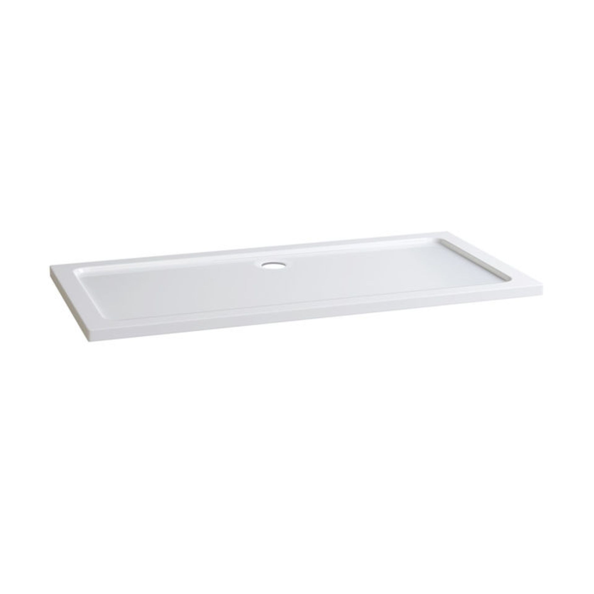 (VN178) 1700x800mm Rectangular Ultra Slim Stone Shower Tray. Low profile ultra slim design Gel - Image 2 of 2