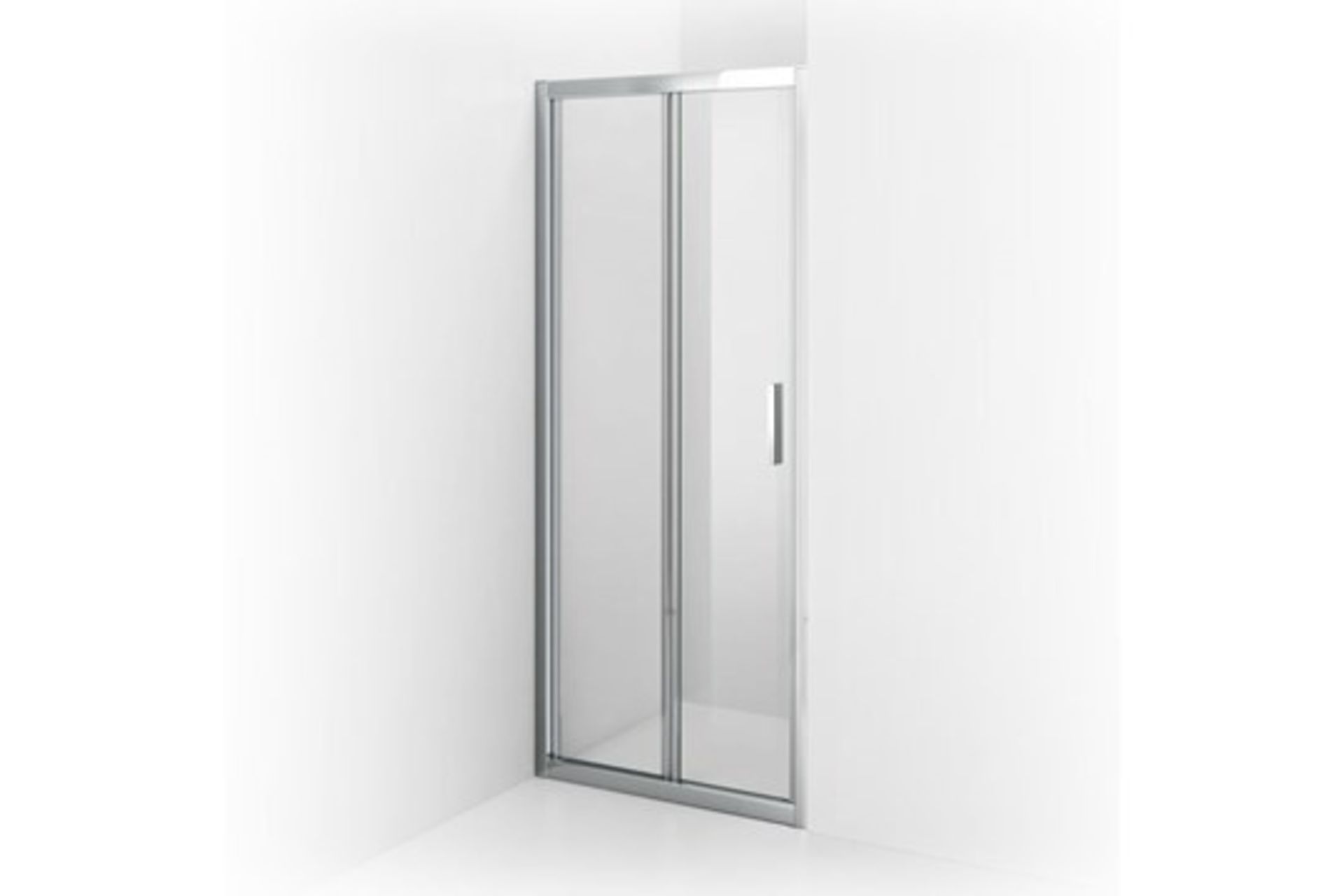 (NY104) 760mm - 6mm - Elements EasyClean Bifold Shower Door. RRP £299.99. 6mm Safety Glass - - Image 3 of 3