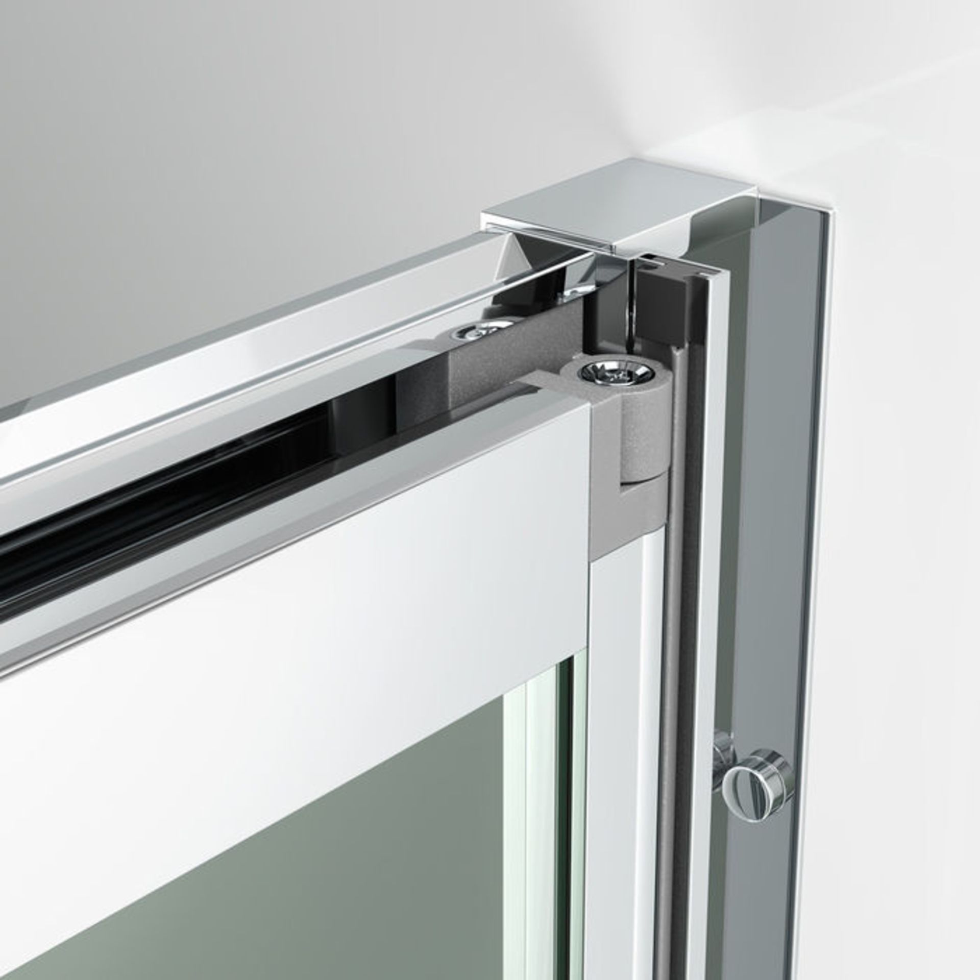 (XM19) 800mm - 6mm - Elements EasyClean Bifold Shower Door. RRP £299.99. 6mm Safety Glass - Single- - Image 3 of 3