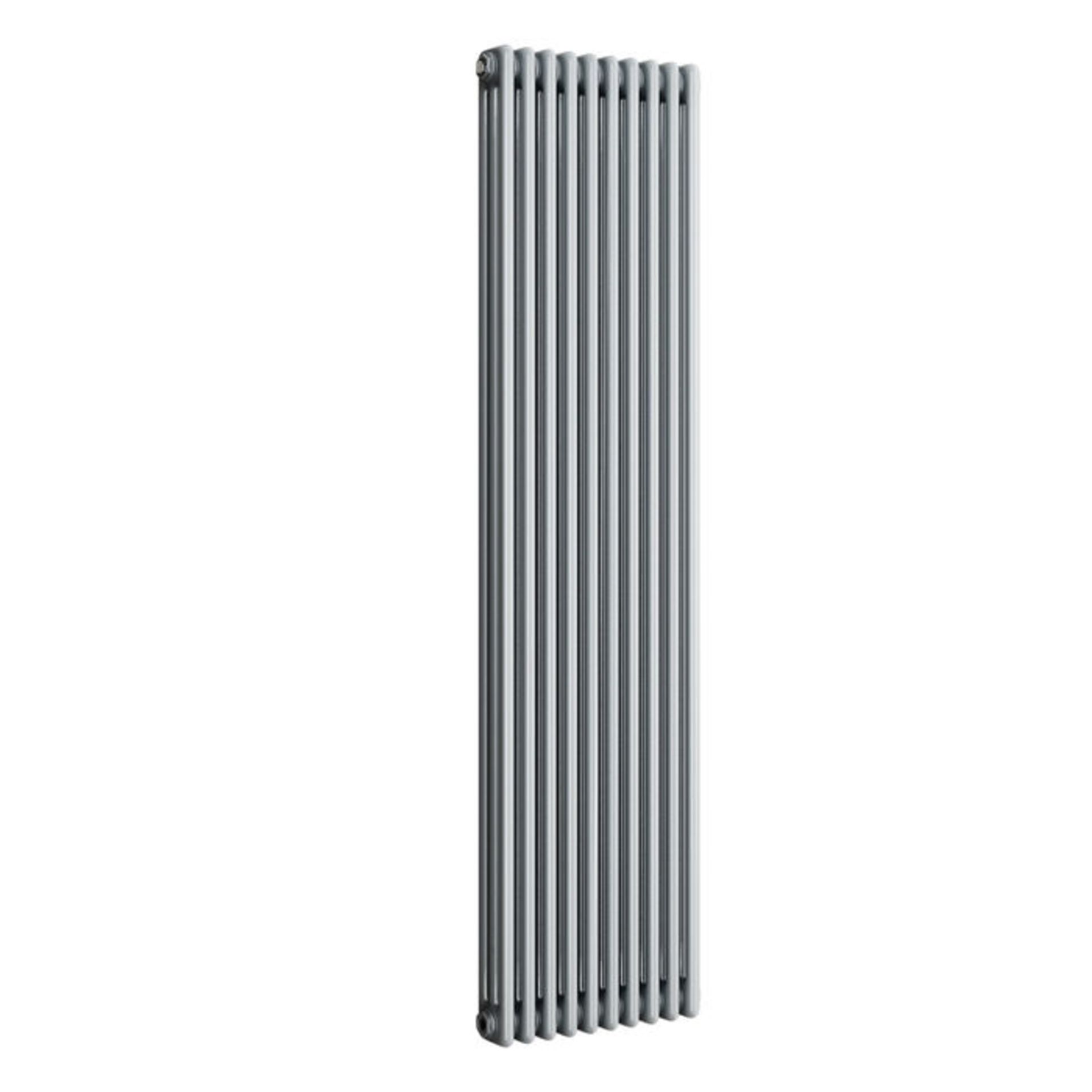 (SP7) 1800x468mm Earl Grey Panel Vertical Colosseum Traditional Radiator. RRP £544.99. Made from low - Image 3 of 3
