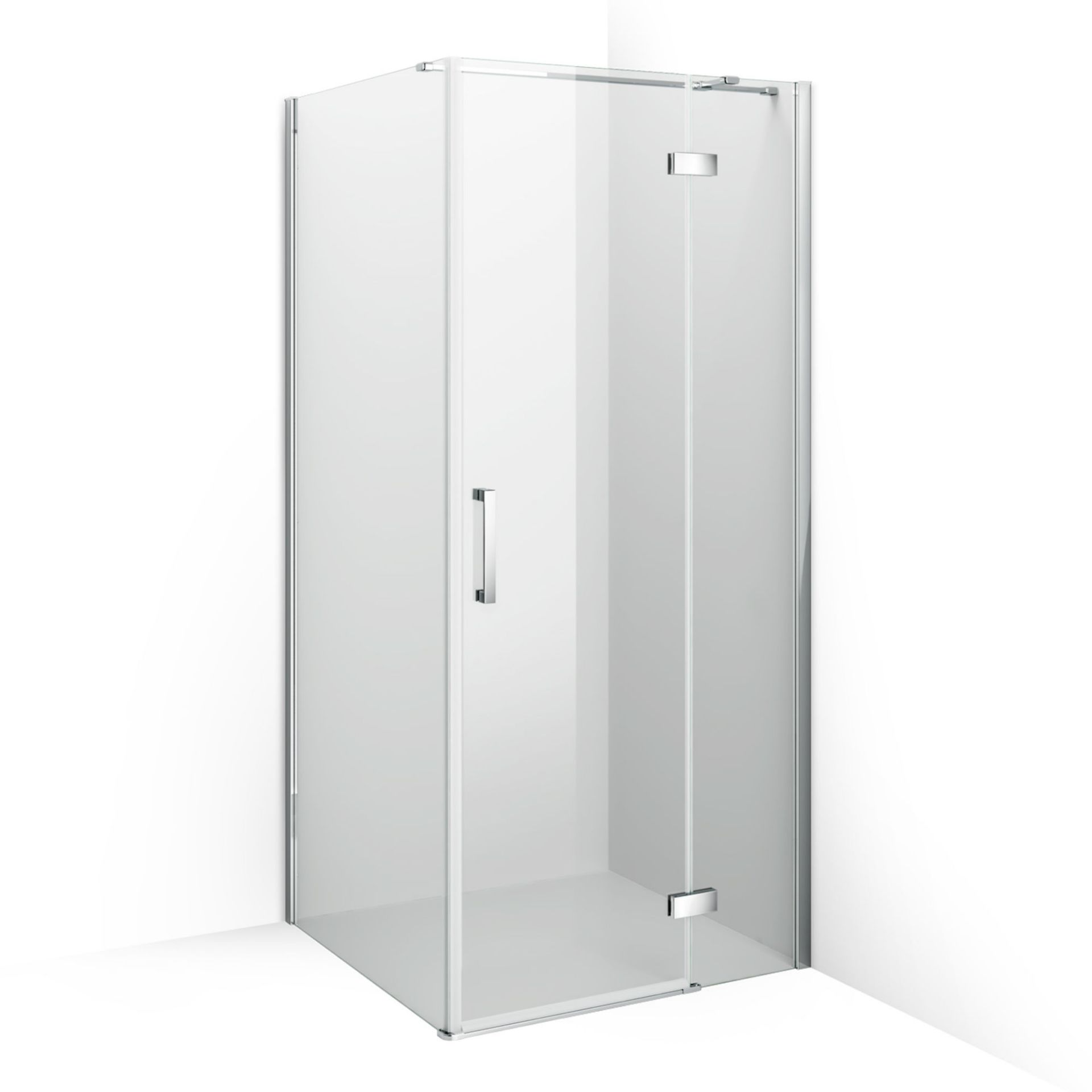 (SP116) 1200x800mm - 8mm - Premium EasyClean Hinged Door Shower Enclosure. RRP £749.99. 8mm - Image 4 of 5
