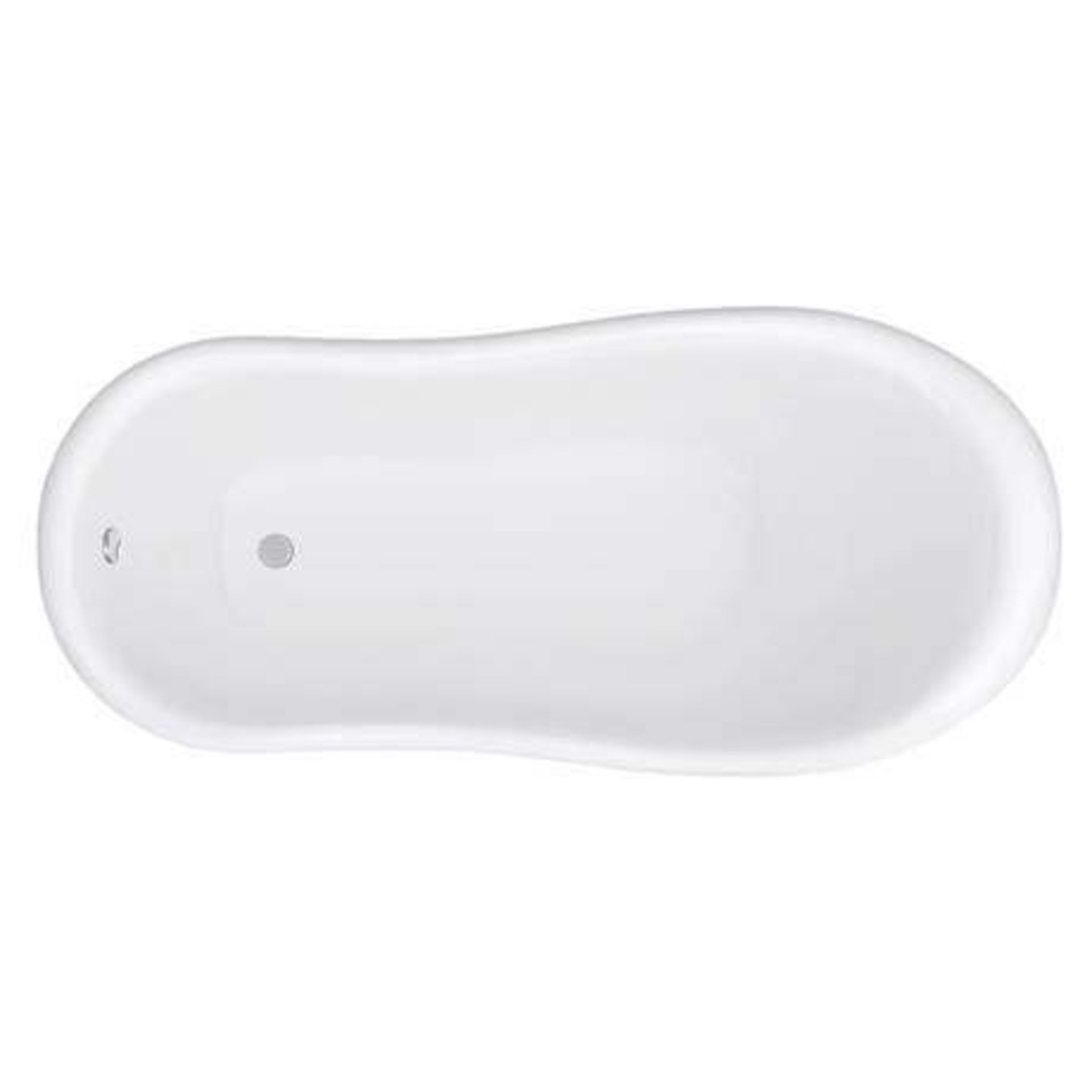 (SP2) 1700mm Astoria Blue 1710 Roll Top Slipper Bath. A stunning 1710mm large slipper bath with with - Image 3 of 3