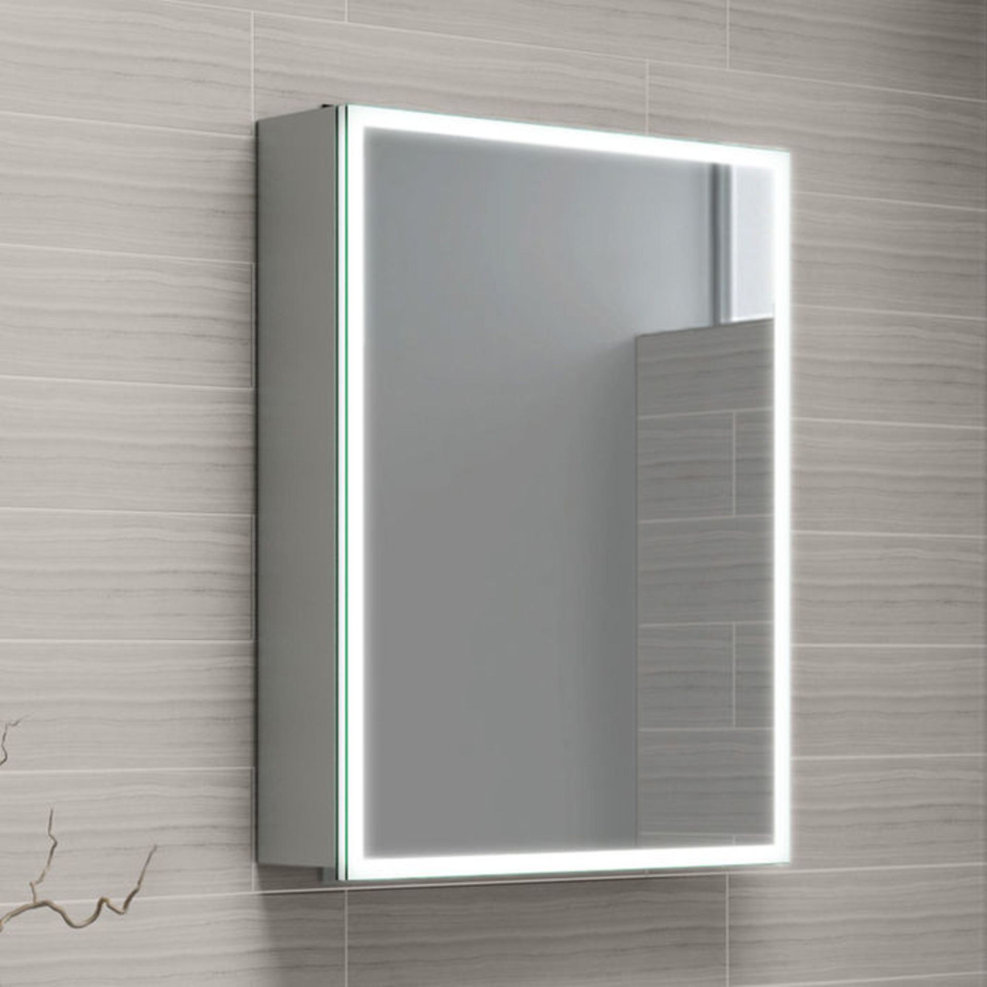 (SP58) 450x600 Cosmic Illuminated LED Mirror Cabinet. RRP £574.99. We love this mirror cabinet as it - Image 4 of 5
