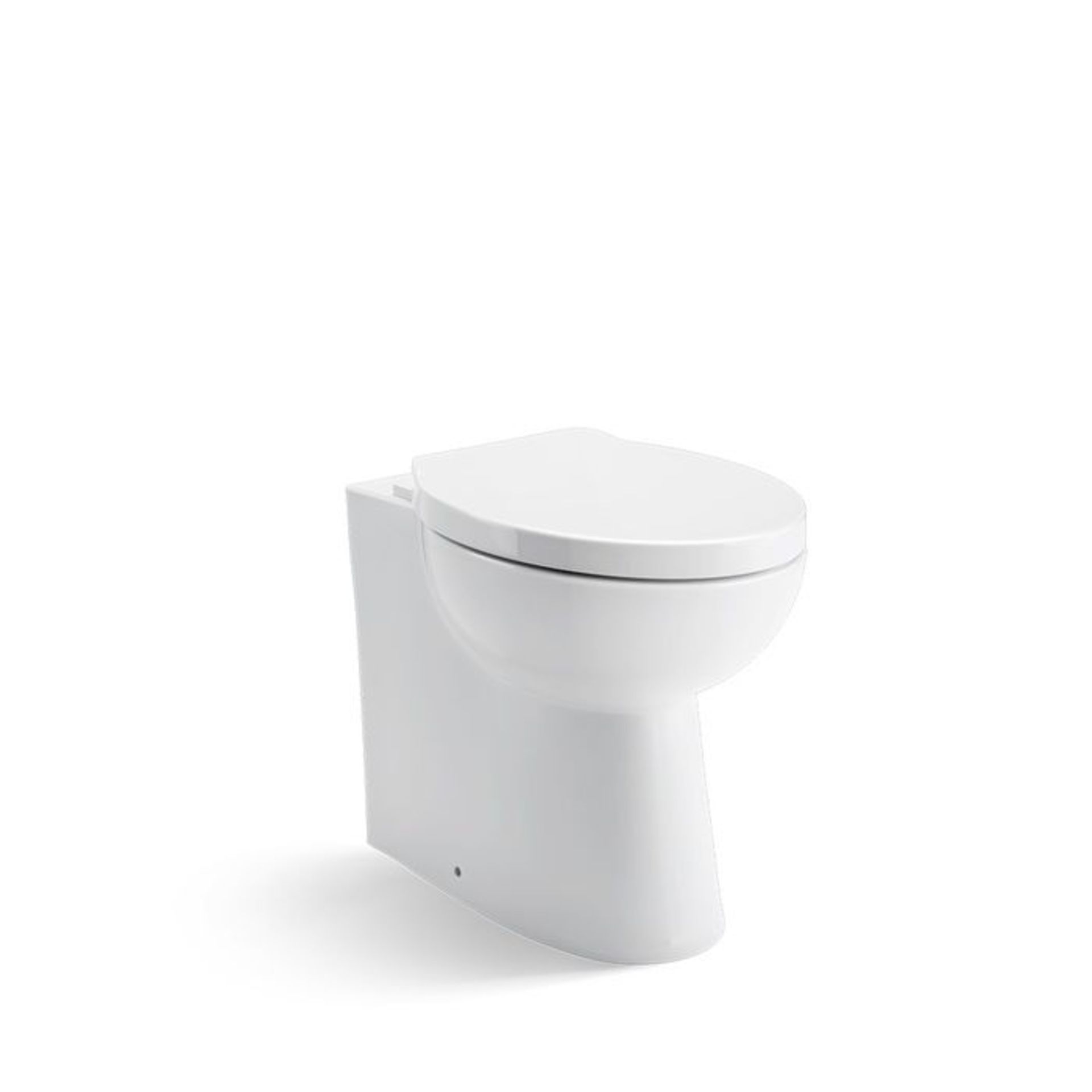 (SP47) Quartz Back to Wall Toilet inc Soft Close Seat Made from White Vitreous China Finished in a - Image 4 of 4