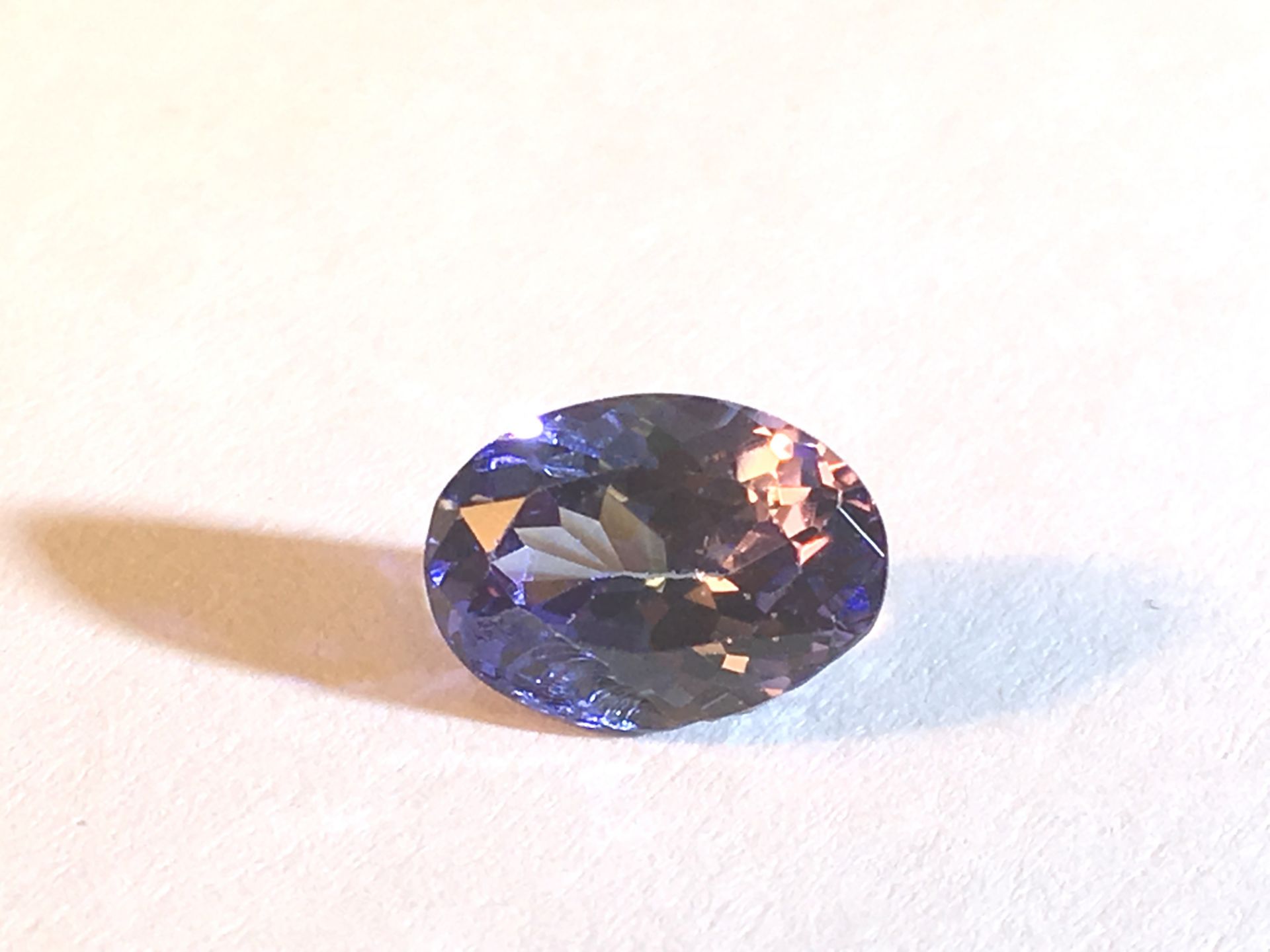 1.69ct Natural Tanzanite with IGI Certificate