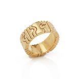 Bulgari 18k Yellow Gold Parentesi Ring