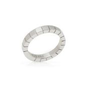 Cartier 18k White Gold Lanieres Band Ring