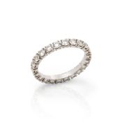 Cartier Platinum 1.55ct Full Diamond Destinée Eternity Ring