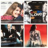 GROUP OF 4 ORIGINAL CINEMA QUAD POSTERS 2000s Love - Rolled