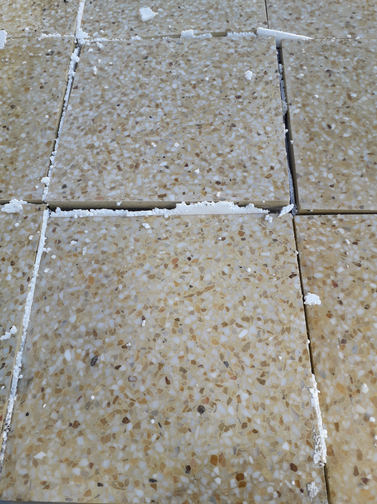 1 x Pallet of Brand New, Terrazo Quiligotti Commercial Floor Tiles. (Manufactuer code T11252) 24