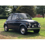 1971 Fiat 500 Lusso in Black / Tan (498 cc)