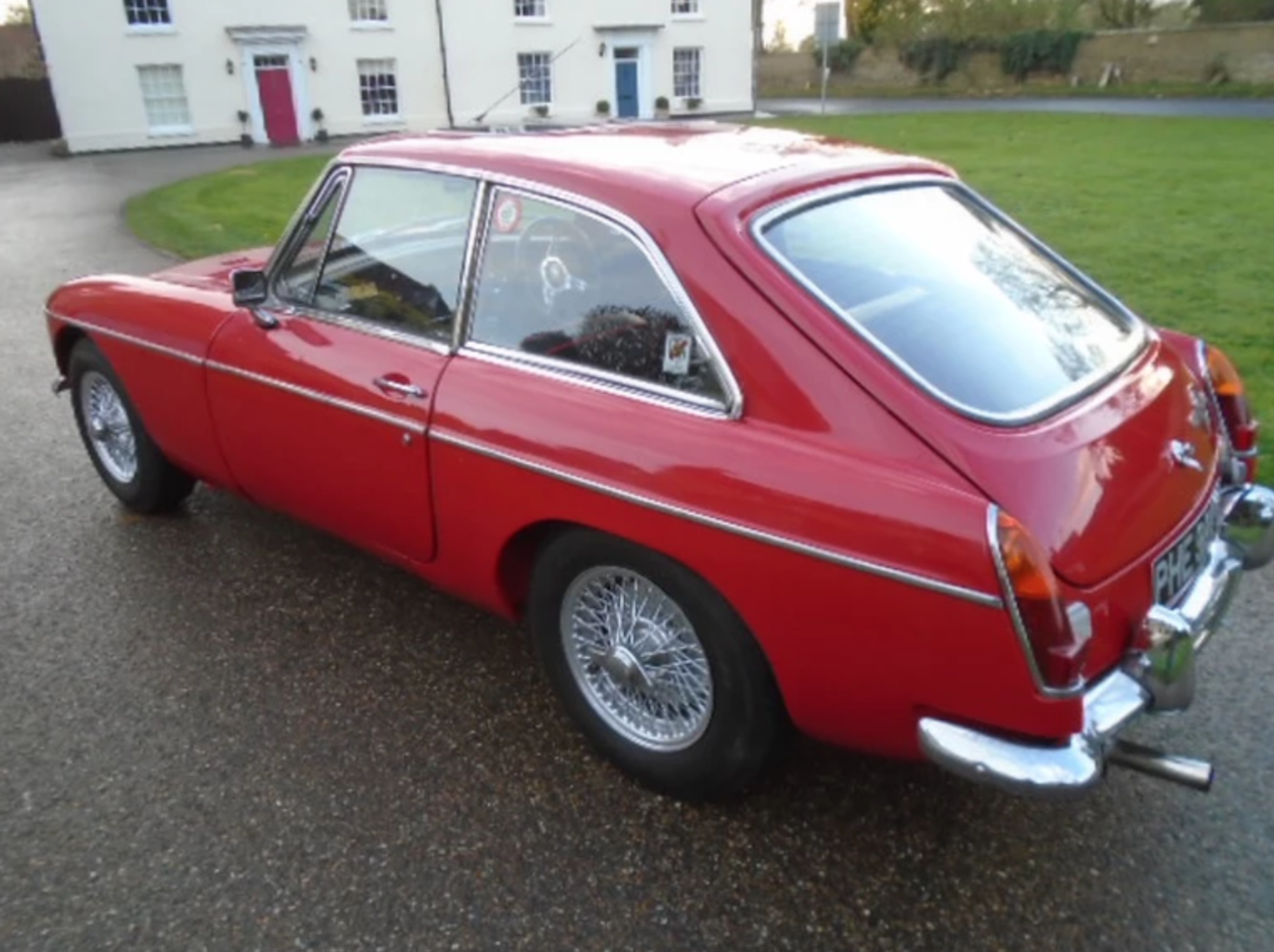 1968 MG B GT Chrome Bumper with Wire Wheels. - Image 2 of 6