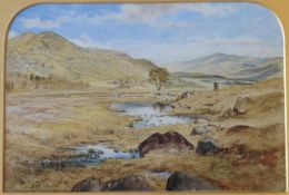 Original signed watercolour Glenshee by Waller Hugh Paton 1828-1895 R.S.A, R.S.W