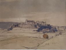 David Young Cameron Signed watercolour "Stirling Castle"