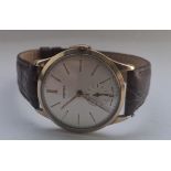 Mid 20th Century 9Ct Gold Vertex Men's Mechanical Watch