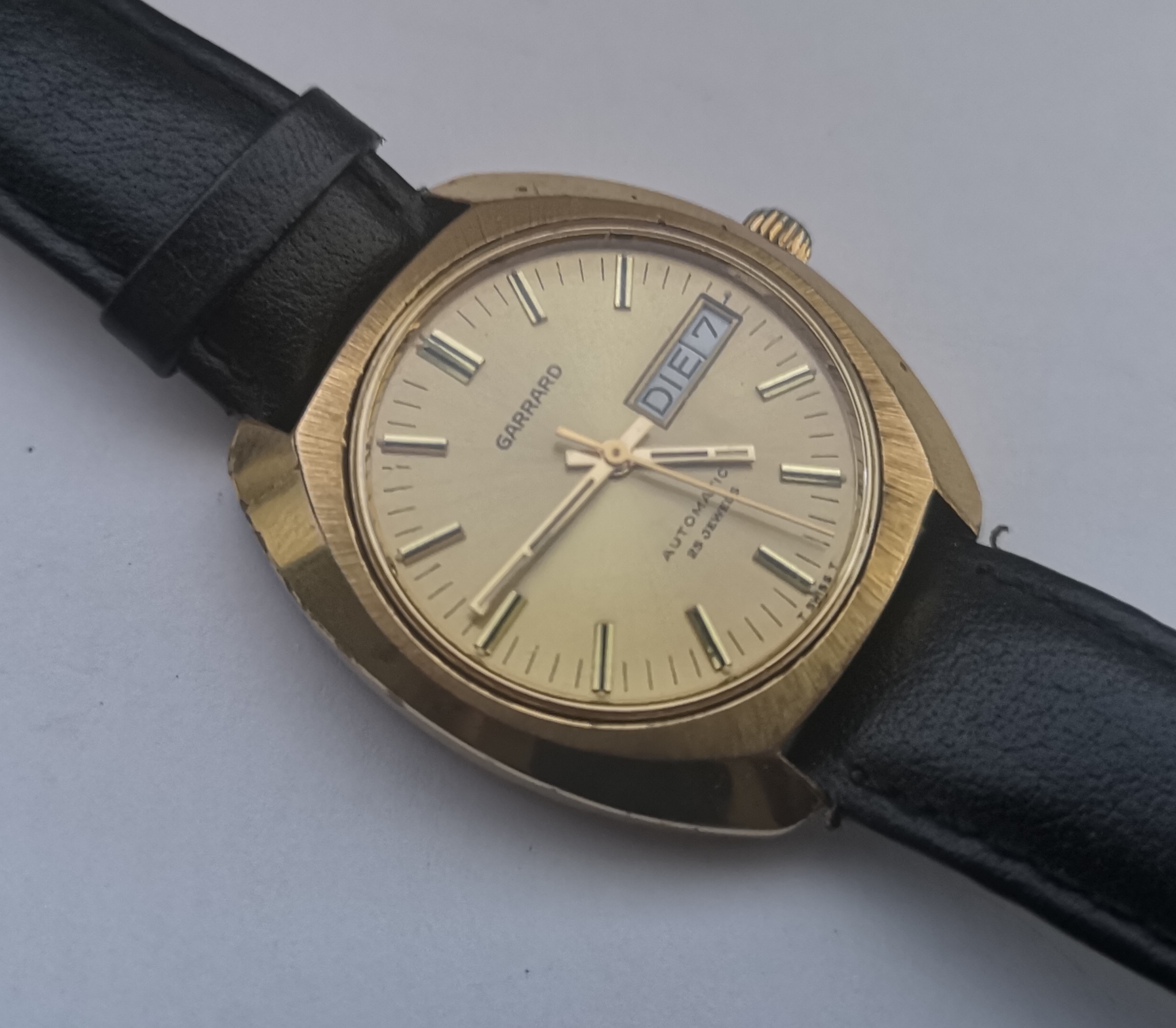 1970S Garrard Automatic Mens Watch