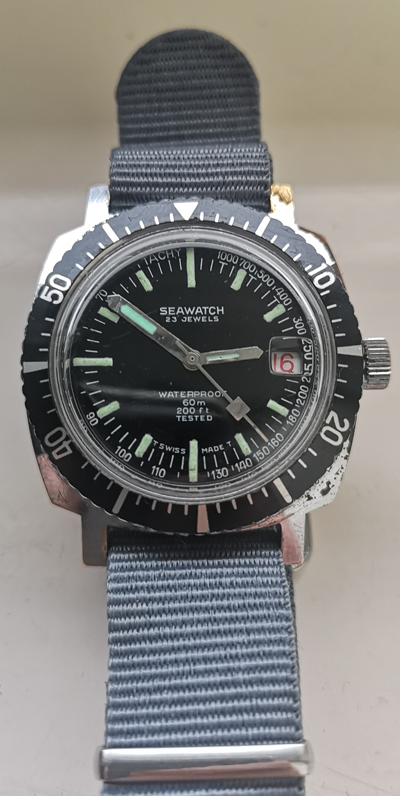 1960S Mens Divers Watch (Seawatch Breitling)