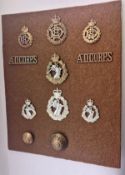 Group Of Military Badges Corps