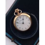 Victorian Half Hunter 9Ct Gold Pocket Watch