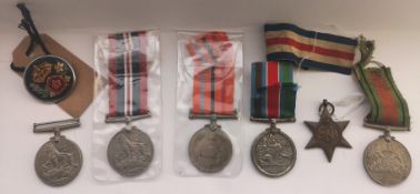 Group Of Military Medals