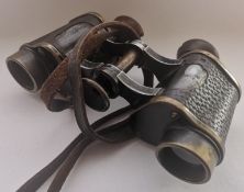 Pair Of German WW2 Military Binoculars