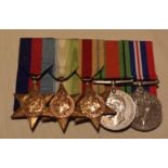 Group Of Military Medals