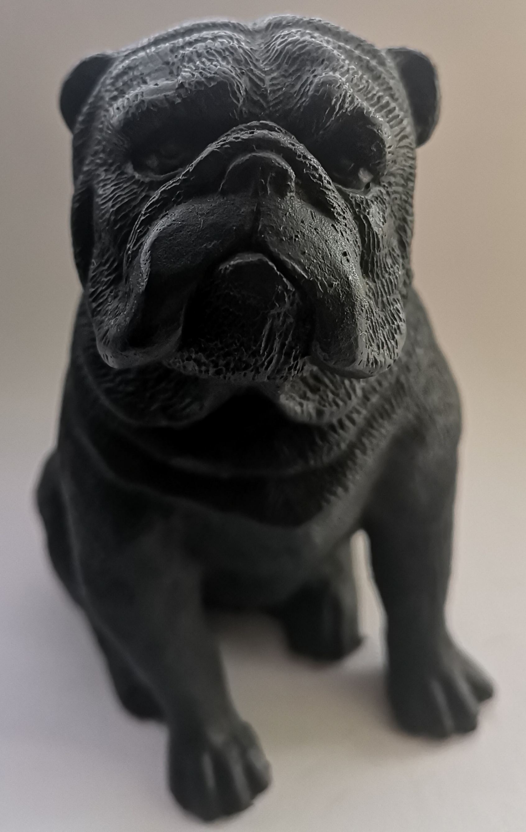 Cast Iron British Bulldog Door Stop