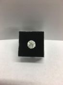 2.41ct Brilliant cut natural diamond,Clarity enhanced,H Colour I2 clarity,