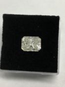 2.27ct Square Radiant Cut Diamond,J colour SI1 clarity,natural diamond,Clarity enhanced,