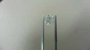 1.02ct Brilliant Cut Diamond, Enhanced stone. H colour, I2 clarity. .