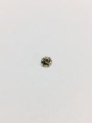 1.39ct Brilliant cut natural Diamond,J colour,si3 clarity,clarity enhanced,