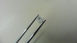 1.01ct Brilliant Cut Diamond, Enhanced stone. H colour, I2 clarity.